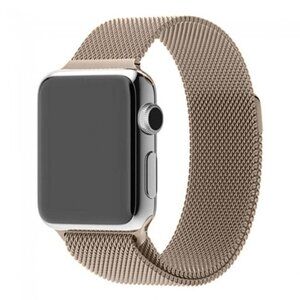 NEW BAND Retro Gold Milanese Stainless For Apple Watch